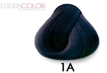 Load image into Gallery viewer, Hidracolor Creme Natural Colors 3.4oz 1A Blue Black