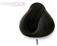 Load image into Gallery viewer, Hidracolor Creme Natural Colors 3.4oz 1 Black
