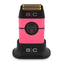 Load image into Gallery viewer, StyleCraft Instinct Metal Double Foil Shaver Pink SC807PK