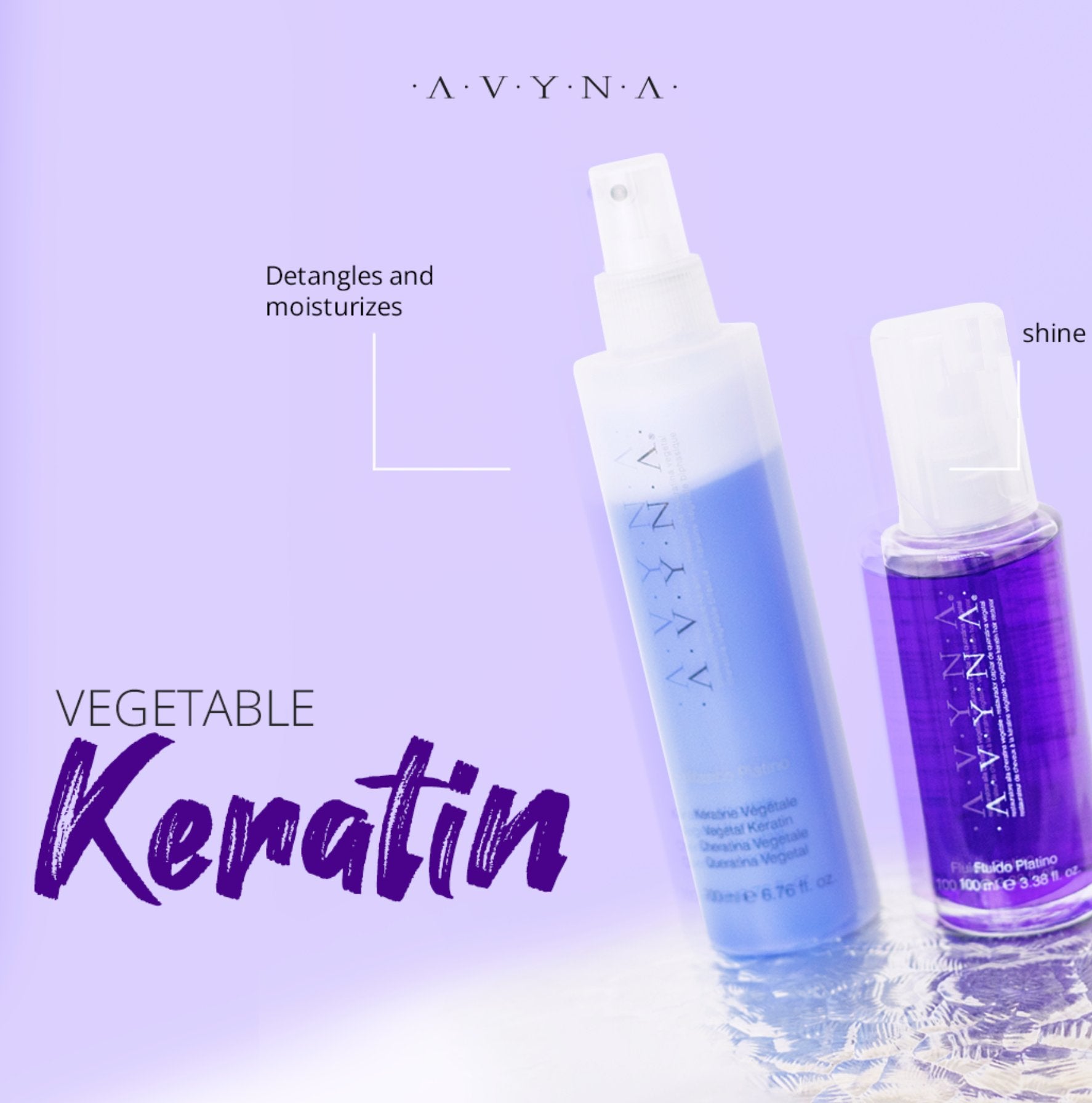 Platino Avyna Keratina Avyna Platino Styling Duo