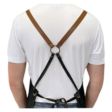 Load image into Gallery viewer, Scalpmaster Black Denim Apron SC-4147
