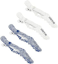 Load image into Gallery viewer, Colortrak Safari Chic Croc Clips 4pk