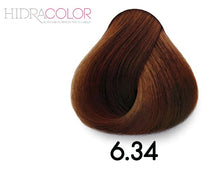 Load image into Gallery viewer, Hidracolor 6.34 Dark Golden Copper Blonde