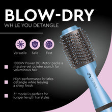 Load image into Gallery viewer, SUTRA Professional 3" Metallic Blue Blowout Brush