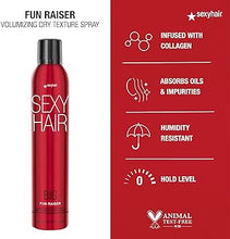 Load image into Gallery viewer, Sexy Hair Big Fun Raiser Volumizing Dry Texture Spray