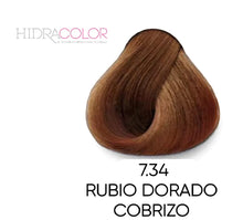 Load image into Gallery viewer, Hidracolor 7.34 Dark Copper Blonde