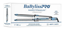 Load image into Gallery viewer, BaBylissPRO Nano Titanium Prima 3100 1" Flat Iron BNT3100TUC