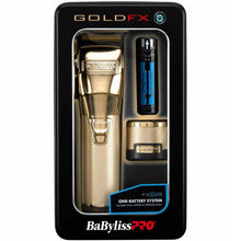 Load image into Gallery viewer, BaBylissPRO FXONE GoldFX Cordless Clipper FX899G