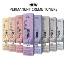 Load image into Gallery viewer, Wella Color Charm Permanent Creme Toner 2 oz 6 Pack