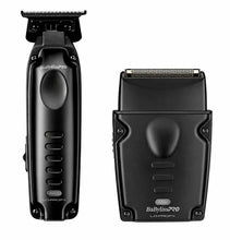 Load image into Gallery viewer, BaBylissPRO Limited Edition Lo-ProFX Compact Cordless Trimmer & Single Foil Shaver Set - Black