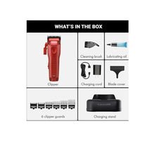 Load image into Gallery viewer, BaBylissPRO LO-PROFX Compact Series Clipper - Red