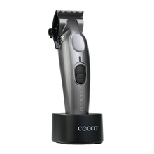 Load image into Gallery viewer, Cocco Veloce Pro Clipper w/ Digital Gap Ambassador Graphene Taper Blade - Matte Grey