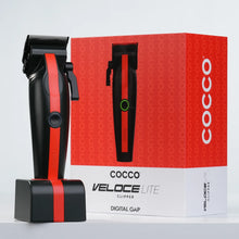 Load image into Gallery viewer, Cocco Veloce Lite Clipper Black/Red Stripes