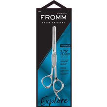 Load image into Gallery viewer, Fromm Thinning Shears Silver 5.75" F1005