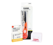 Load image into Gallery viewer, Feather Detail Styling Razor Kit