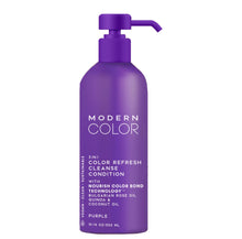 Load image into Gallery viewer, Modern Color 3-in-1 Color Refresh + Cleanse + Condition - 10.1oz Purple