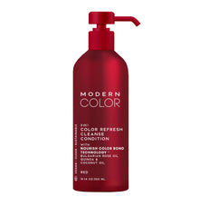 Load image into Gallery viewer, Modern Color 3-in-1 Color Refresh + Cleanse + Condition - 10.1oz Red Color