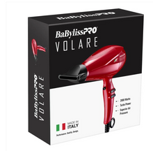 Load image into Gallery viewer, BaBylissPRO Volare Dryer Red BRVOL1