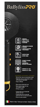 Load image into Gallery viewer, BaBylissPRO BLACKFX High Performance Turbo Dryer