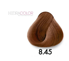 Load image into Gallery viewer, Hidracolor Cream Chocolate Colors 8.45 Light Copper Mahogany Blonde