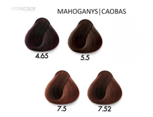 Load image into Gallery viewer, Hidracolor Cream Mahogany Colors 7.52 Mahogany Nacre Blonde
