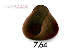 Load image into Gallery viewer, Hidracolor Cream Copper Colors 7.64 Red Copper Blonde