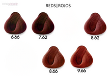 Load image into Gallery viewer, Hidracolor Cream Red Colors 9.66 Very Light Bright Red Blonde