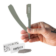 Load image into Gallery viewer, Gravity Stainless Steel Straight Razor Mint