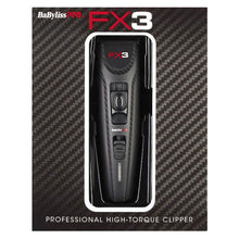 Load image into Gallery viewer, BaBylissPRO FX3 Matte Black Cordless Clipper