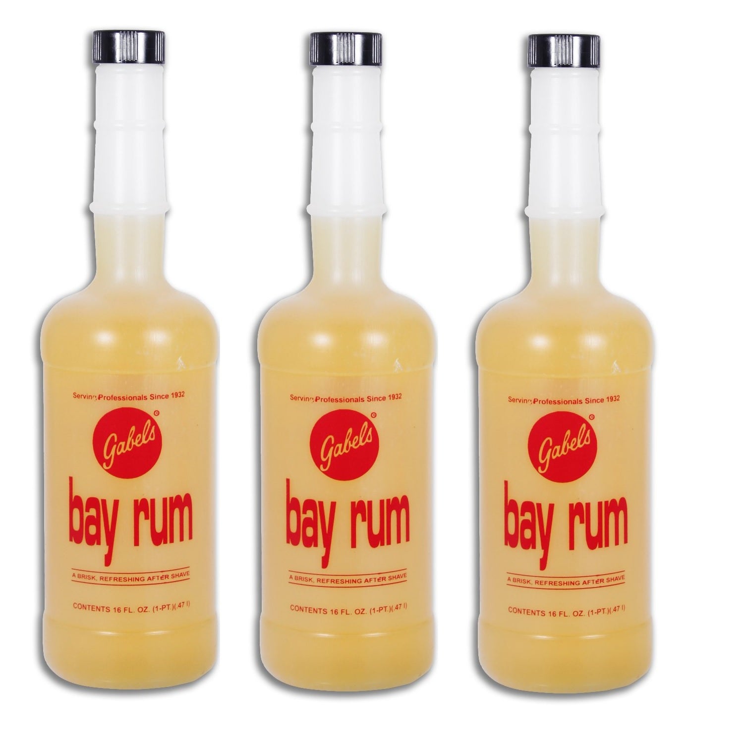 Gabel's Best Bay Rum Shave 16oz 3Pack – Barber Salon Pro
