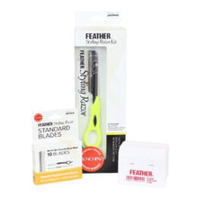 Load image into Gallery viewer, Feather Detail Styling Razor Kit