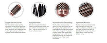 Load image into Gallery viewer, Olivia Garden HeatPRO Ceramic + Ion 2 3/4 " Brush HP-62