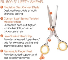 Load image into Gallery viewer, Cricket Centrix Roc-It Dog 5.75” Shear and 30T Thinning Shear Set Lefty