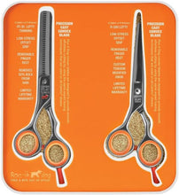 Load image into Gallery viewer, Cricket Centrix Roc-It Dog 5.75” Shear and 30T Thinning Shear Set Lefty