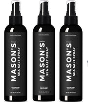 Load image into Gallery viewer, Mason's Pomade Sea Salt Spray 8oz 3 Pack