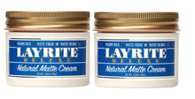 Load image into Gallery viewer, Layrite Natural Matte Creme 4oz 2pack