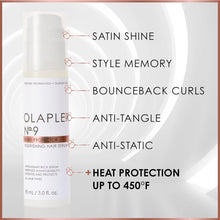 Load image into Gallery viewer, Olaplex No. 9 Protector Nourishing Hair Serum 3 oz