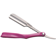Load image into Gallery viewer, Jatai Feather Artist Club SS Folding Razor - Fuchsia