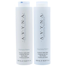 Load image into Gallery viewer, Avyna Shampoo & Maschera Platino Set 16oz