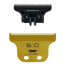 Load image into Gallery viewer, StyleCraft  Gold X-Pro Fixed Trimmer Blade with DLC Deep Tooth Cutter SC516G