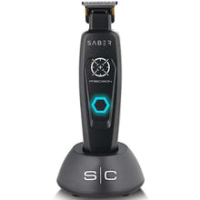 Load image into Gallery viewer, StyleCraft Pro Precision Saber Metal Trimmer - Black SC403BP
