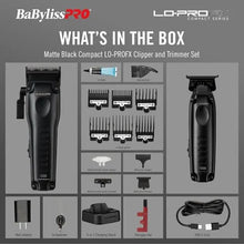 Load image into Gallery viewer, BaBylissPRO Limited Edition Compact Lo-Pro Clipper And Trimmer Set