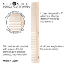 Load image into Gallery viewer, Cricket Silkomb Extra Long Cutting Comb PRO-35 3Pack