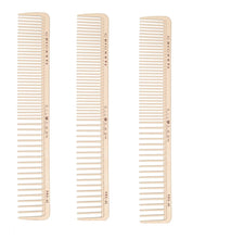 Load image into Gallery viewer, Cricket Silkomb Wide Toothed Rattail Comb PRO-45 3Pack