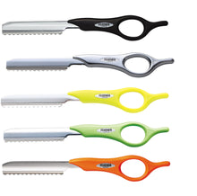 Load image into Gallery viewer, Jatai Feather Detail Styling Razor (Short Handle)