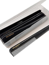 Load image into Gallery viewer, Solo Barbers  Tapered Barbers Comb in Black