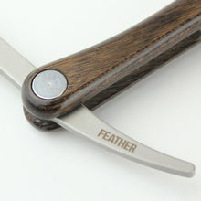 Load image into Gallery viewer, Feather Artist Club SS Scotch Wood Razor