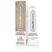 Load image into Gallery viewer, Wella Color Charm Permanent Creme Toner 2 oz 6 Pack