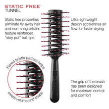Load image into Gallery viewer, Cricket Static Free Tunnel Black Brush