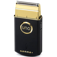 Load image into Gallery viewer, Gamma+ Uno Professional Single Foil Shaver - Black